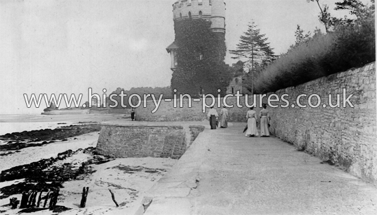 Apley Tower and Beach, Ryde, isle of Wright. c.1907